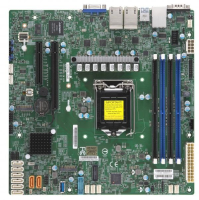 Фото Материнская плата Supermicro MBD-X11SCH-LN4F-O